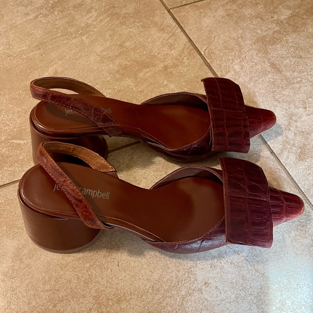 Jeffrey campbel sling backs